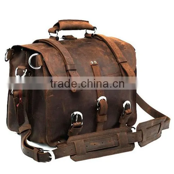 Imported handbags china fashion vintage wholesale men leather bag branded handbag
