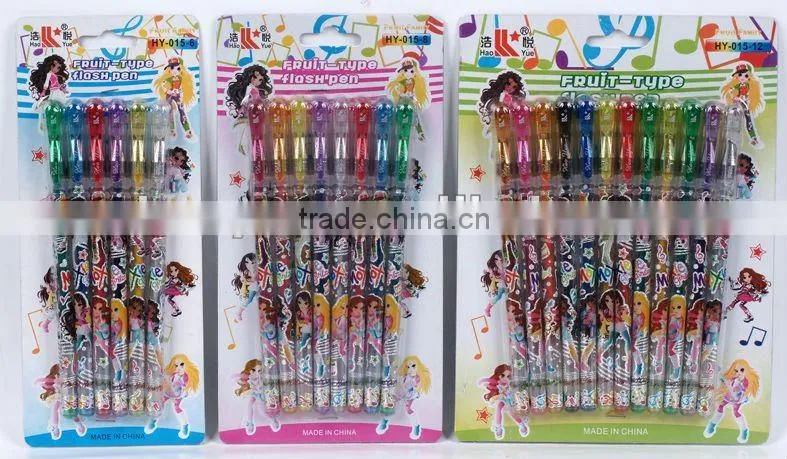 highlighter gel ink pen