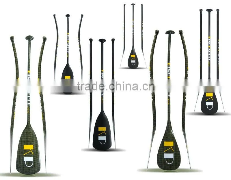 Carbon kevlar outrigger canoe paddle,Bent shaft outrigger paddle