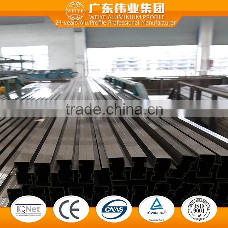 6060 T3-T8 0.8-1.4mm aluminum extruded for garden fence with anodized finish
