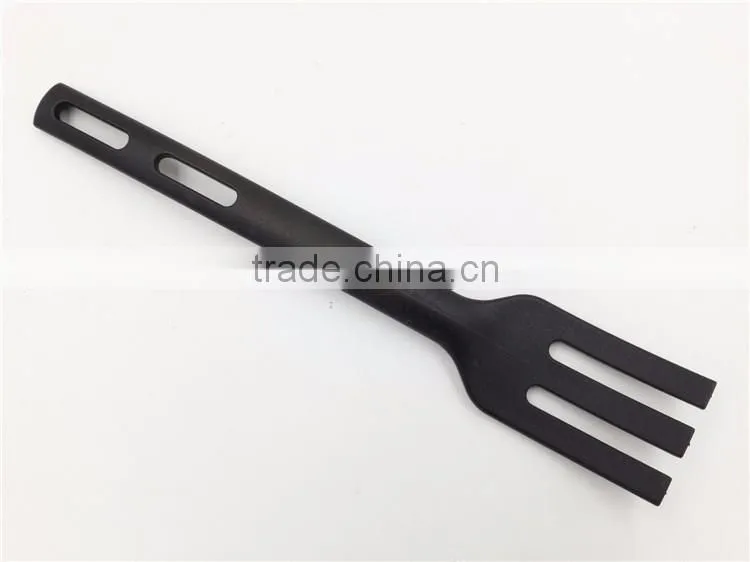 Plastic handle spoon & fork