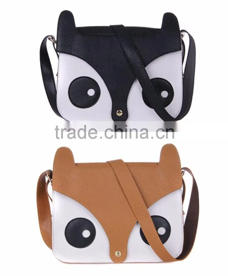 new sweet pu messenger bag ladies fashion fox shoulder bag handbag yiwu