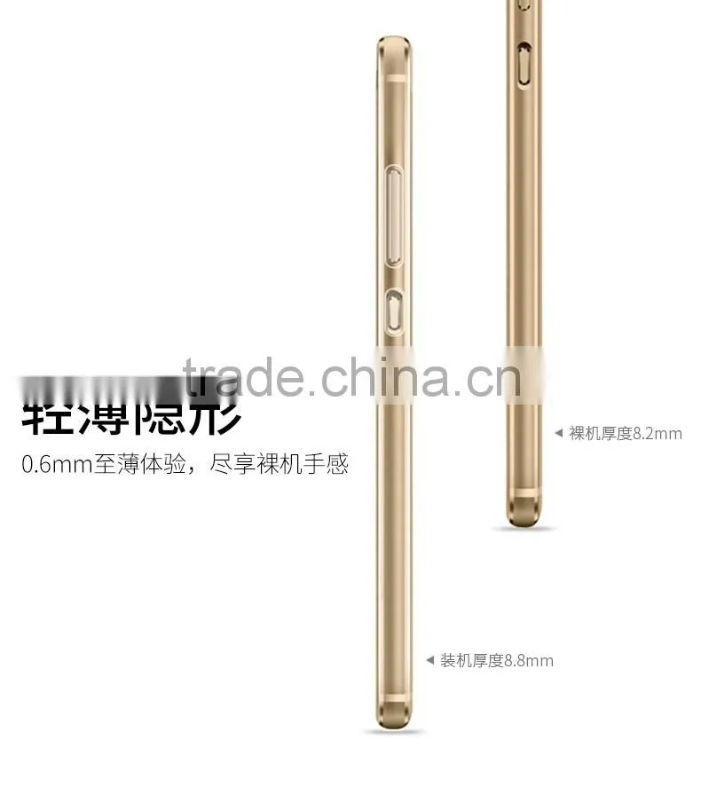 Hoco ultrathin high quality soft Clear TPU Back Case With dust plug For HuaWei P9