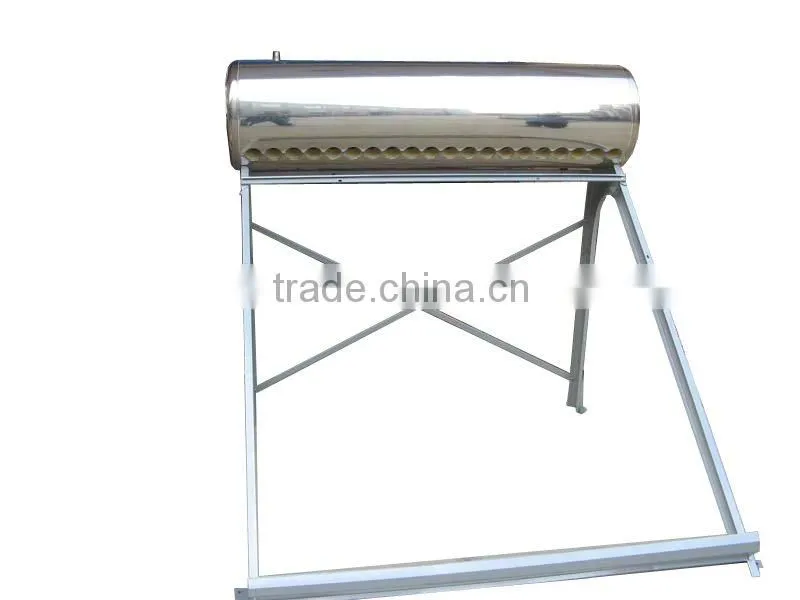 300L home appliance solar products solar thermal heating system: Non-pressure Stainless Steel Solar power system
