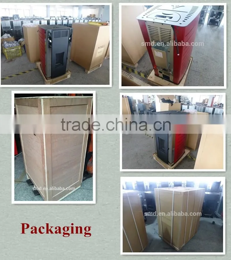 Automatic feed Portable wood pellet steam boiler,18KW pellet stove