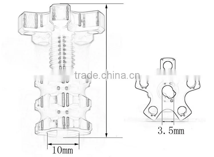 BJ-CCA-001 Recommended Universal Aluminum Street Bike Clutch Cable Adjuster