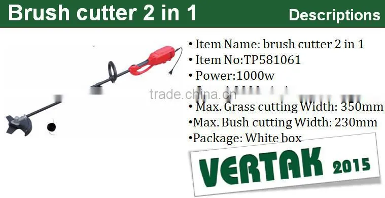 Hot item grass trimmer and brush cutter,electric grass cutter