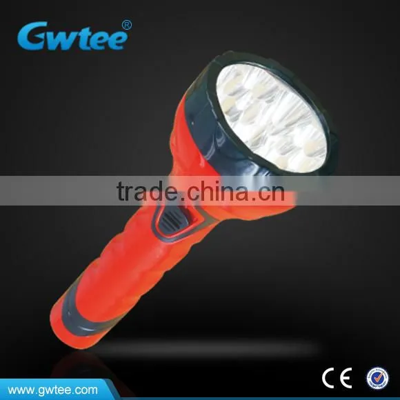 15 leds super bright rechargeable led torch