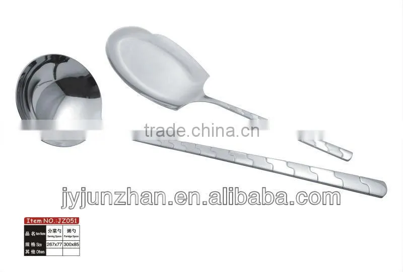 Elegant Tableware spoon fork of food certificate made in Jieyang Junzhan and low price