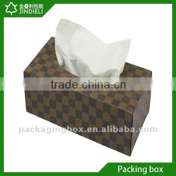 red leather tissue boxes