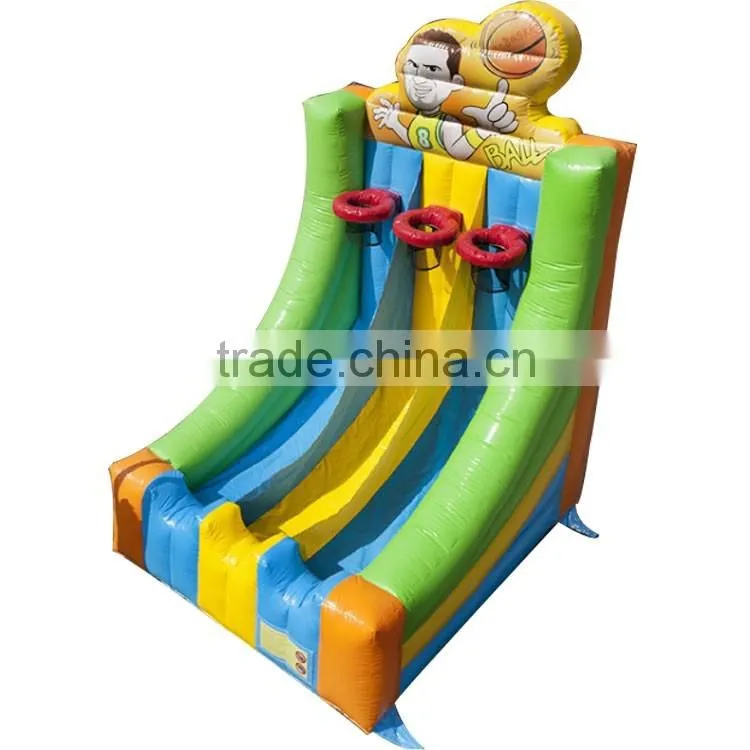 hot sale interesting inflatable interactive basketball games for adults