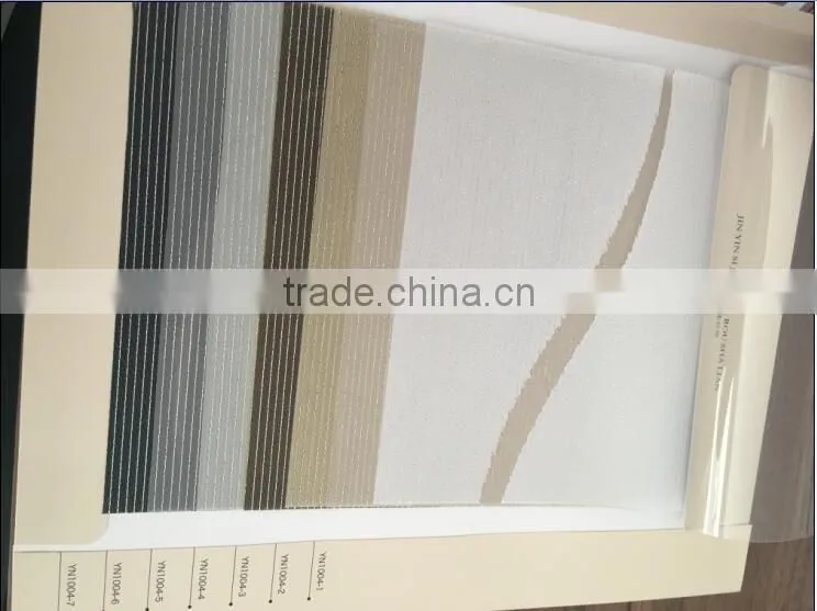 FASHION NEW STYLE WAVING Horizontal ZEBRA BLINDS FABRIC