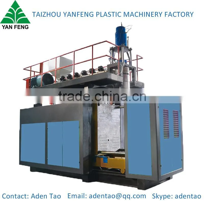 Stretch blow molding machine for plastic PC globe cover