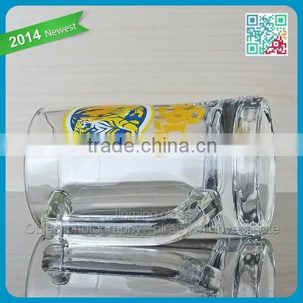 SH486 Suitable size glass cup mug tumblers with handle beer glass mug cups with handle glasses cups mugs