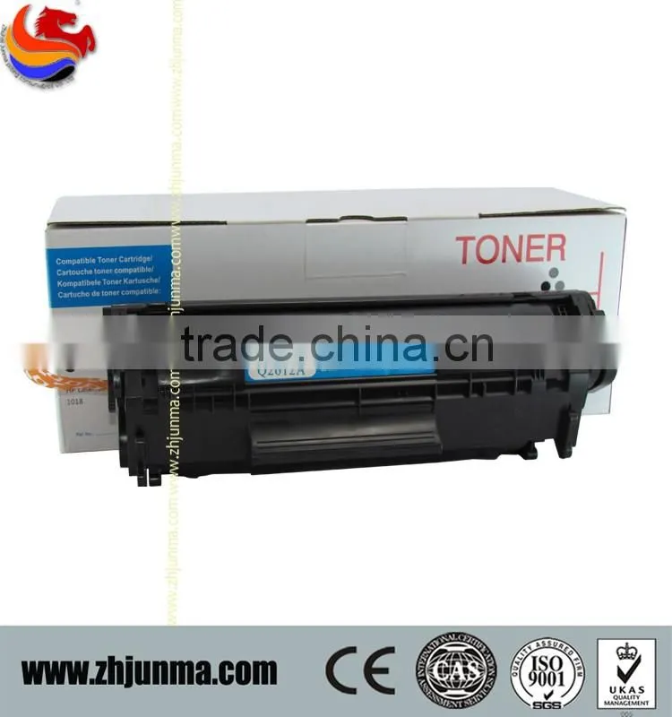 Q2612A Hot Sale printer toner Cartridge for HP Q2612A for used in 1010