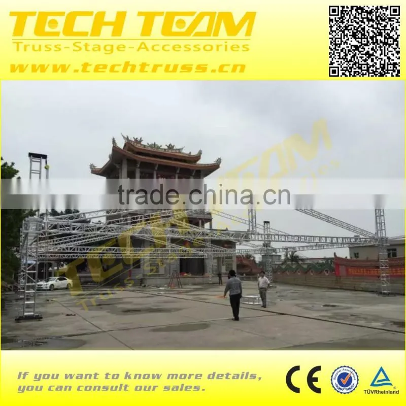 Roof Lighting Sound Truss System For Speaker Line Array Hang