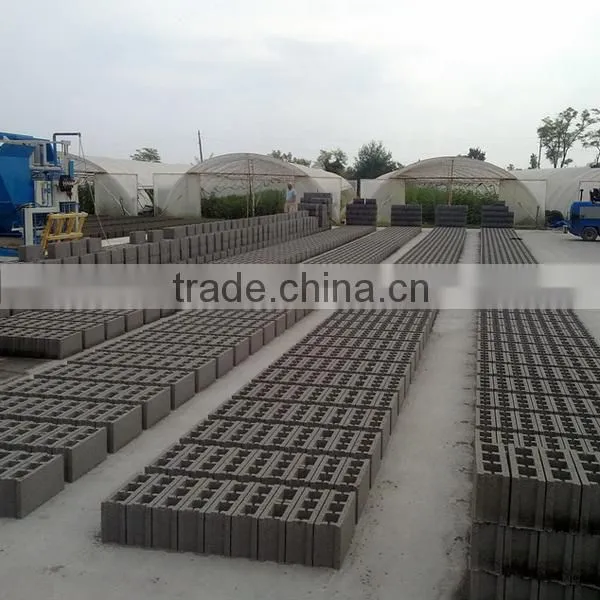 Fully automatic moveable concrete block making machine WT10-15