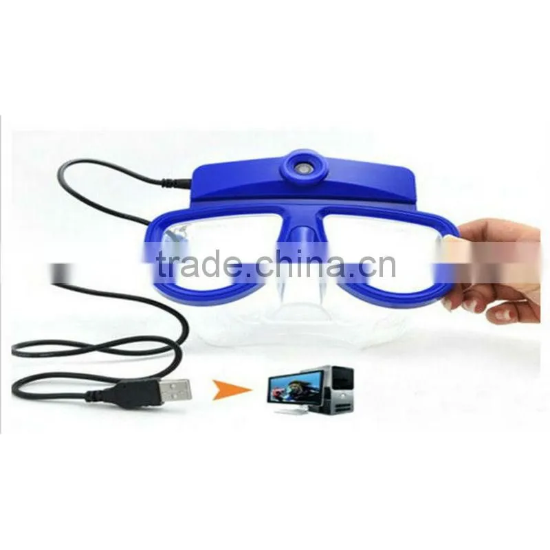5.0 Mega Pixels 720P CMOS china supplier Underwater diving mask camera