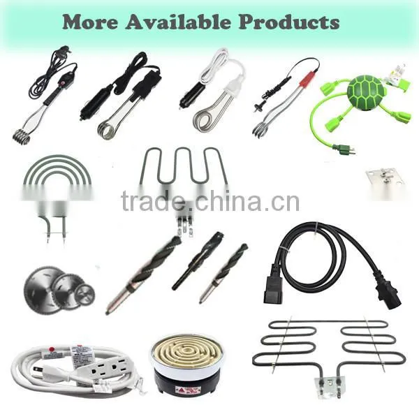 1500W Tubular Heater Electric Immersion Water Heater with thermostat