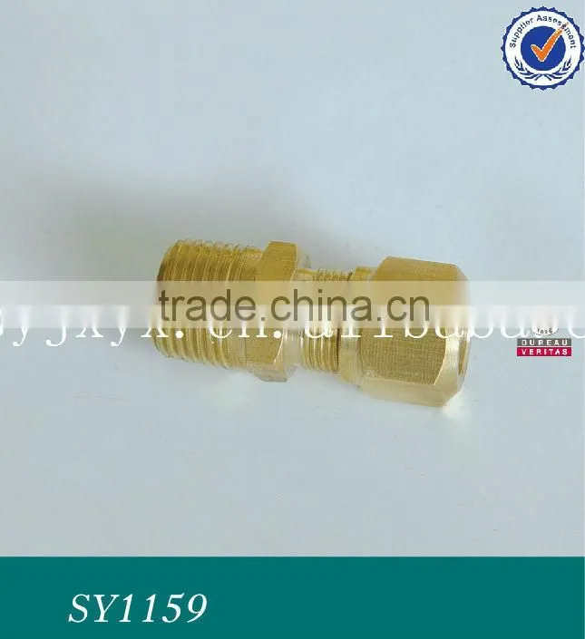 Sanye Double Straight Pipe Fitting with Nut