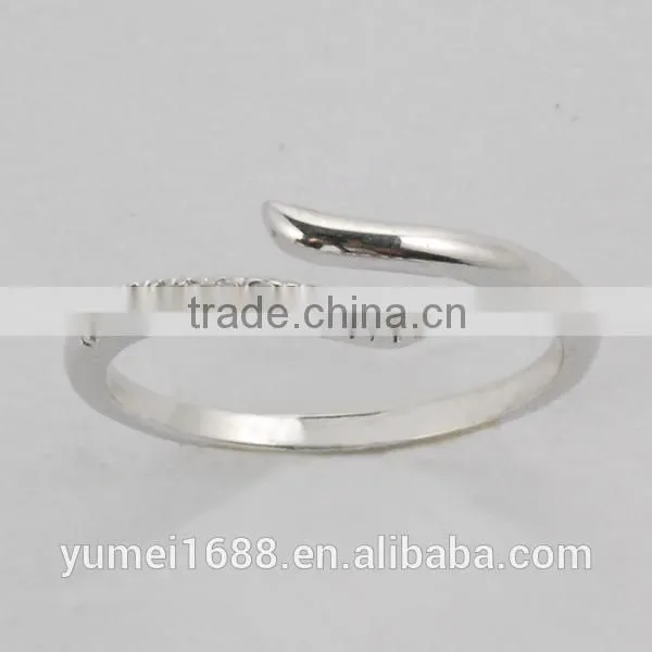 HOT SELLING!!! Newest Style Crystal single stone finger rings