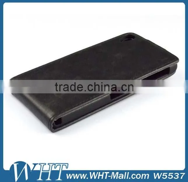 Bulk Buy from China Mobile Phone Accessories Leather Case for Sony Xperia Z2 Flip Cover