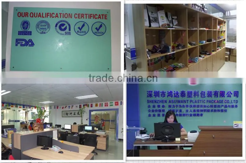 Machine price heat sealing foil tea packing bag with clear window