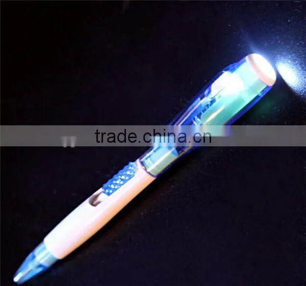 Hot Selling Multifunction Plastic Flashlight Pen