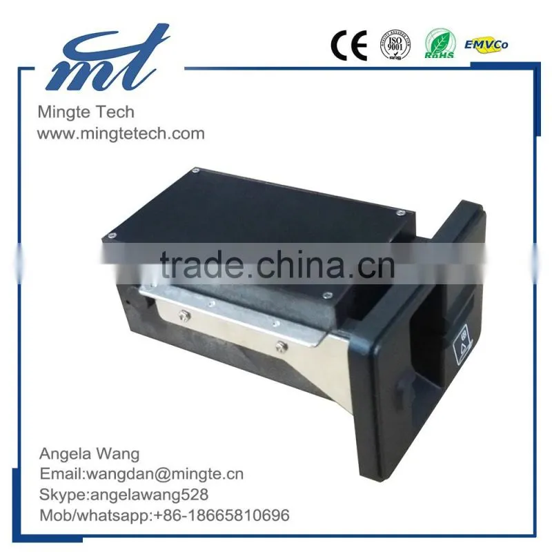 EMV smart card motorized card reader