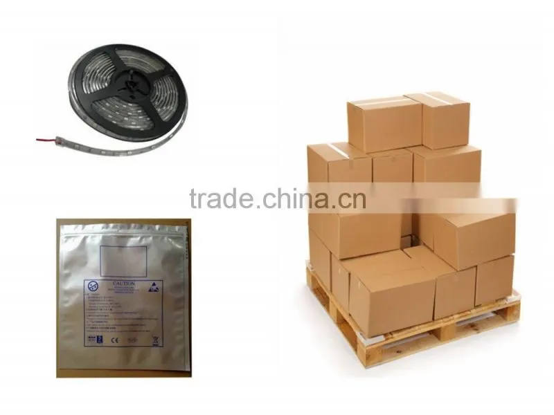SMD3014 Led strip light blue color 204led/m strip light non-waterproof with CE&Rohs