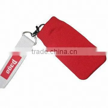 Custom good quality fashion id card lanyard