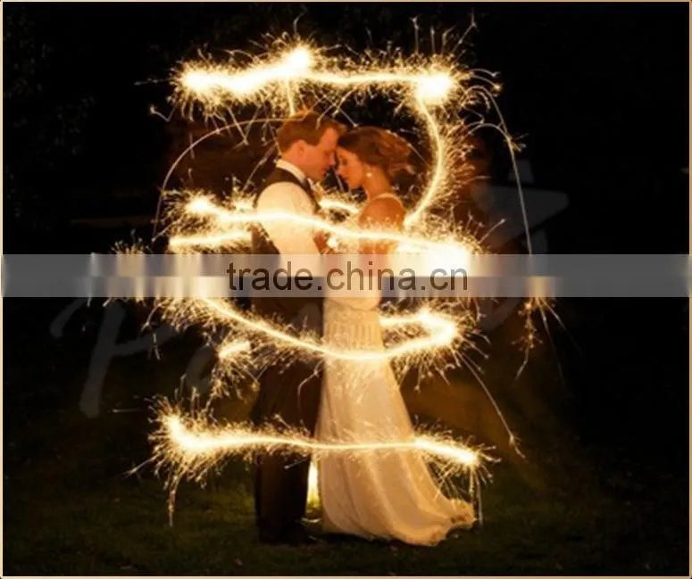Birthday party safety glow in the dark flameless sparklers