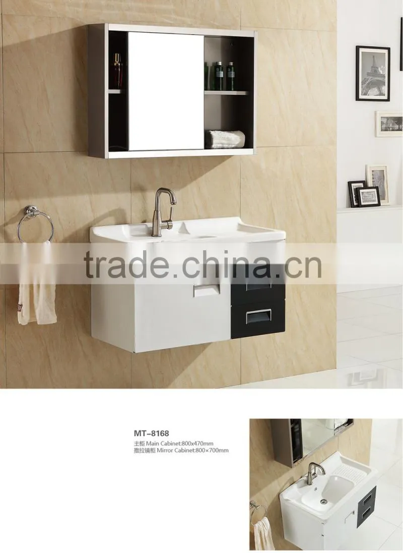 stainless steel decorative vanity bathroom cabinet MT8168