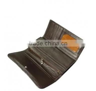 Crocodile leather wallet for women SWCRW-007