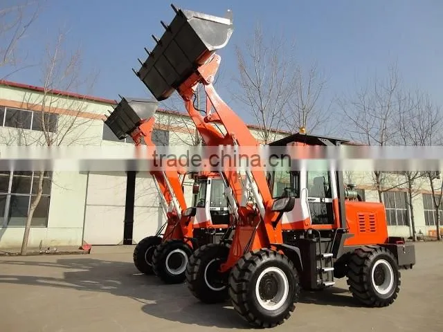 New model ZL20 wheel loaders with joystick