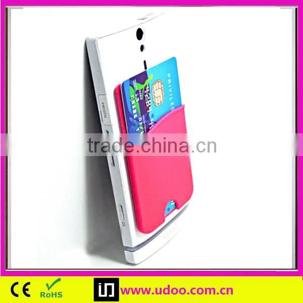 Hot selling 3m sticker smart wallet mobile card holder