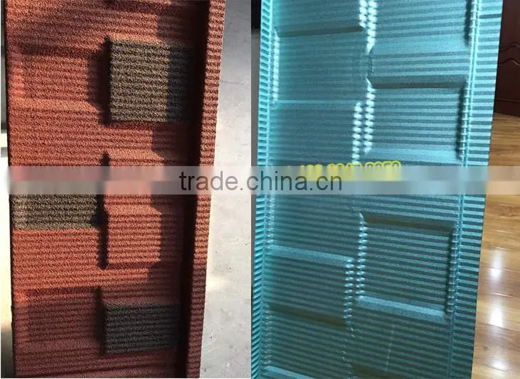 SGB Aluminum Zinc Panel Colorful Stone Coated Steel Roofing
