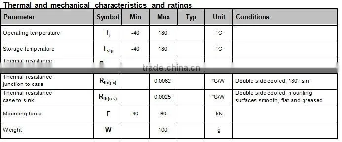 Surface contact type reverse Fast response welding Diode