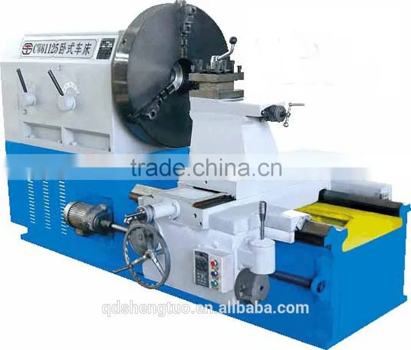 Industries Processing Flange Tire Moulds Diameter 1.3m Landing Lathe
