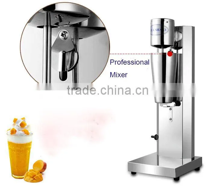 stainless steel automatic double cups/ single cup electric milk mixer and milk shake
