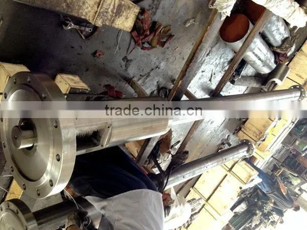 90/33 high capacity Single screw barrel for PPR HDPE pipe extruder