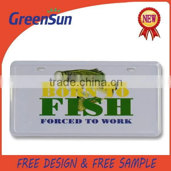 Wholesale Cheap customized license plate sublimation blanks