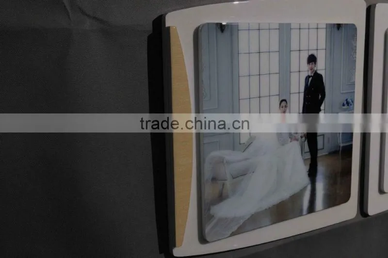 Double100 wooden photo frame photo picture frame of different shape