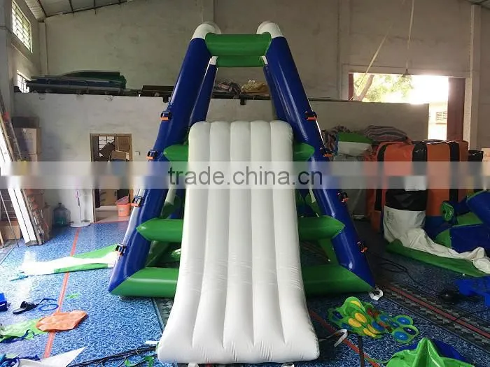 Air sealed lake giant inflatable water slide for adult , water slide combo