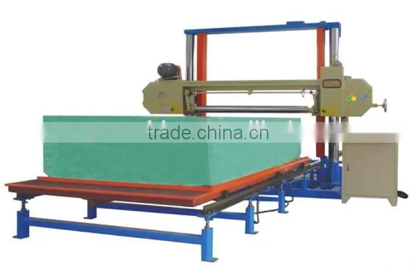 China Horizontal Rebonding Sponge Cutting Machine For Furniture Mattress