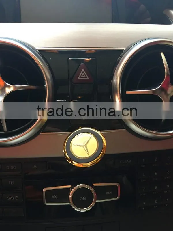 luxurious golden car mount holder Ball Sticky Magnetic Stand china cell phone mount for car china stock