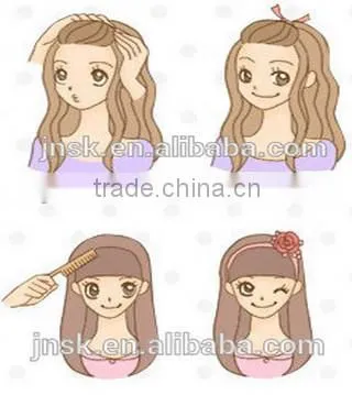 yaki straight hair extension blond color indian human hair