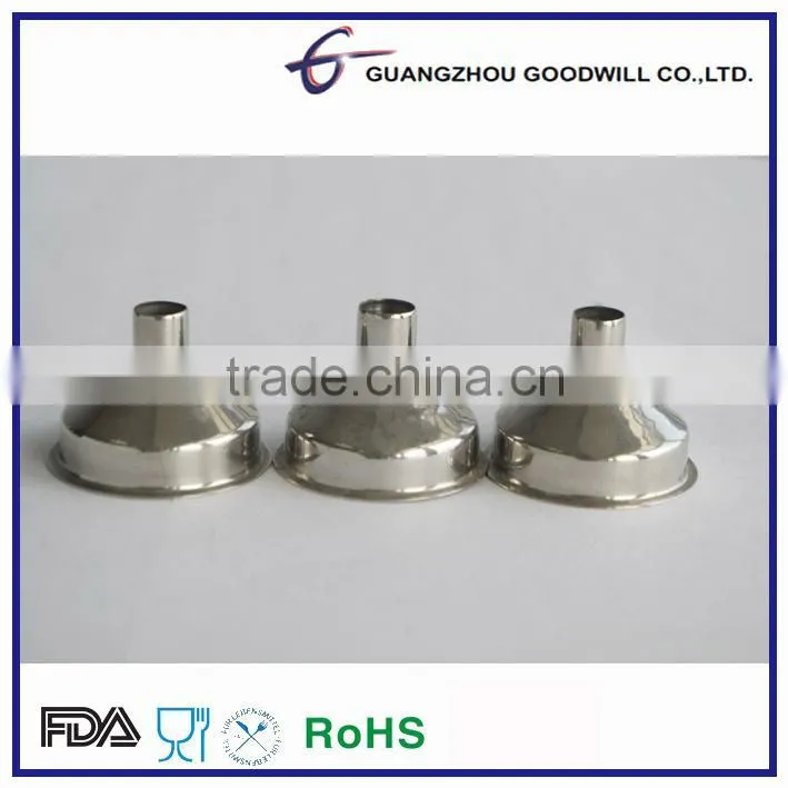 Stainless steel hip flask funel