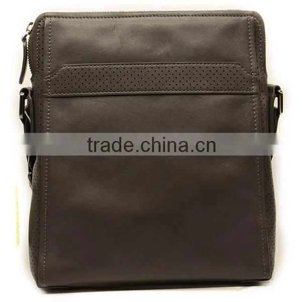 Hot Selling Genuine Leather Man Small Style Leather Sling Shoulder Bag
