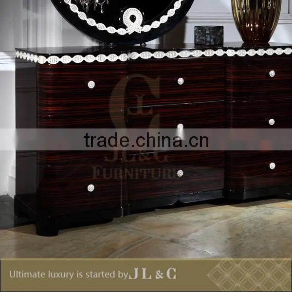Rococo Style Bedroom Dresser Interior Design for Luxury Funiture FB01-24 Dresser- JL&C Furniture